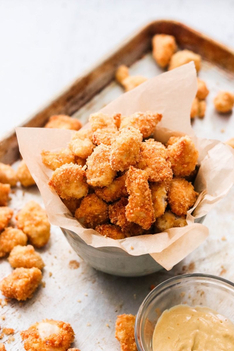 Popcorn chicken shop in air fryer