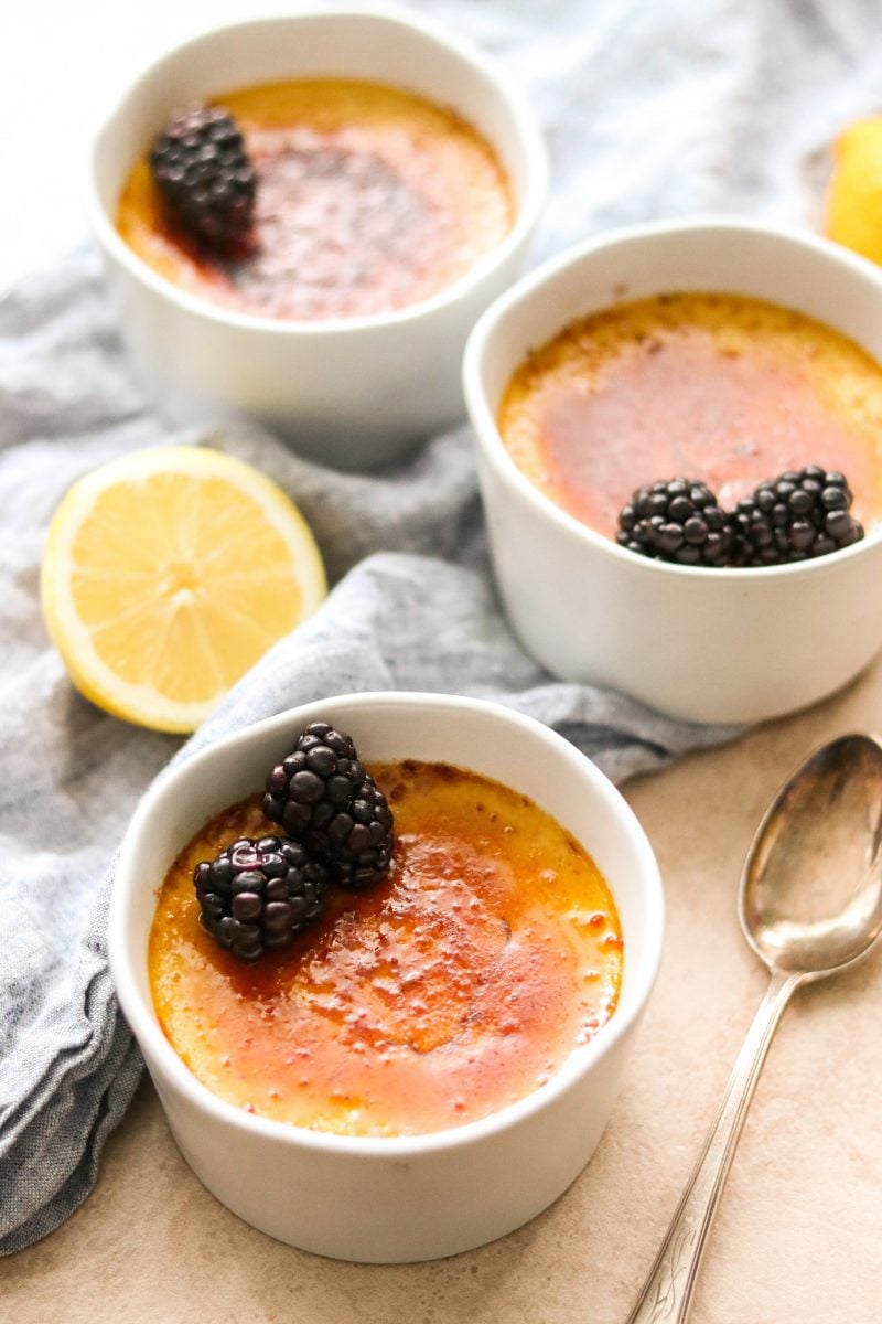 Paleo Lemon Crème Brûlée – What Great Grandma Ate