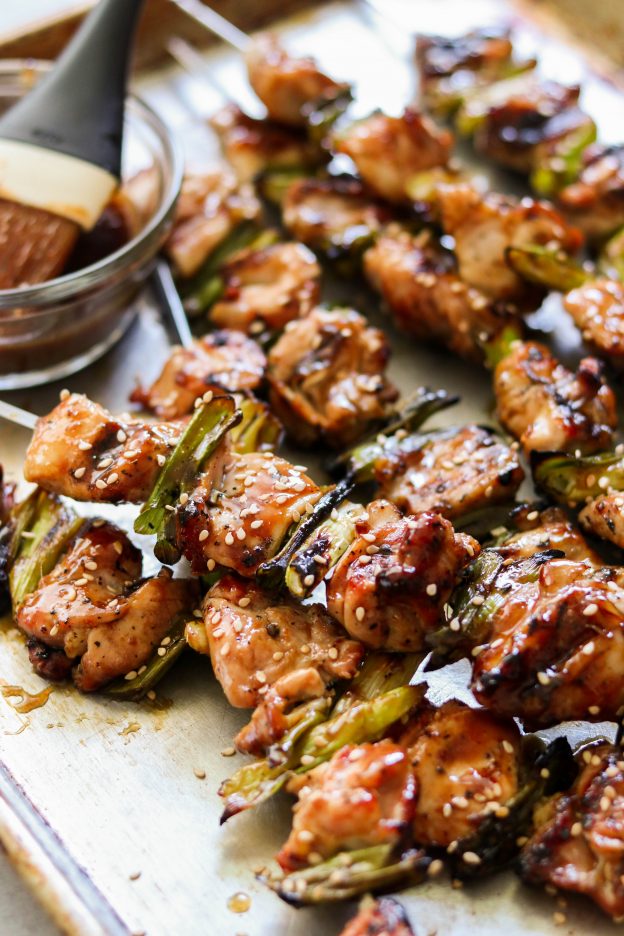 Paleo Chicken Yakitori aka Japanese Chicken Skewers (Whole30, Keto, AIP