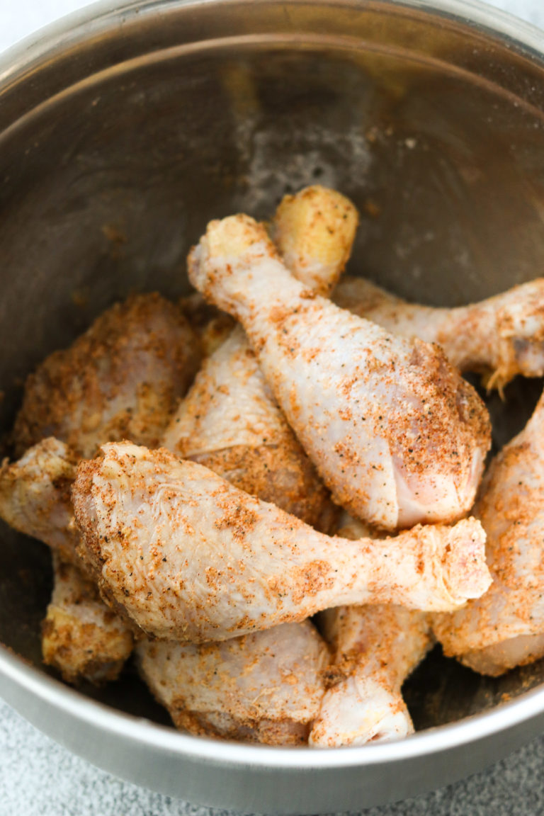 Extra Crispy Air Fryer Chicken Drumsticks (Paleo, Whole 30, Keto)