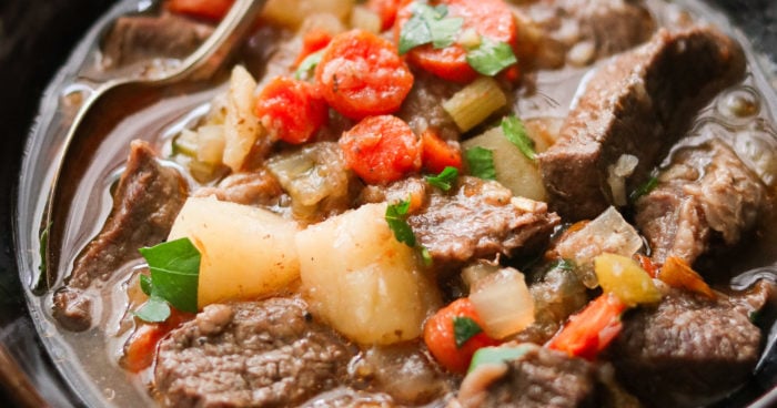 Easy Instant Pot Beef Stew (Paleo, Whole30)