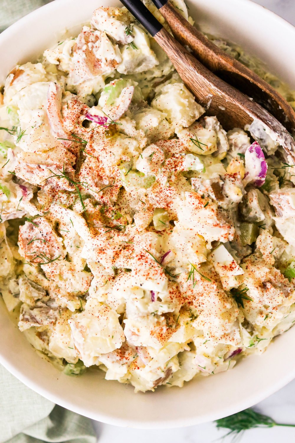 Whole30 Dill Pickle Potato Salad (Instant Pot or Stove Top) What