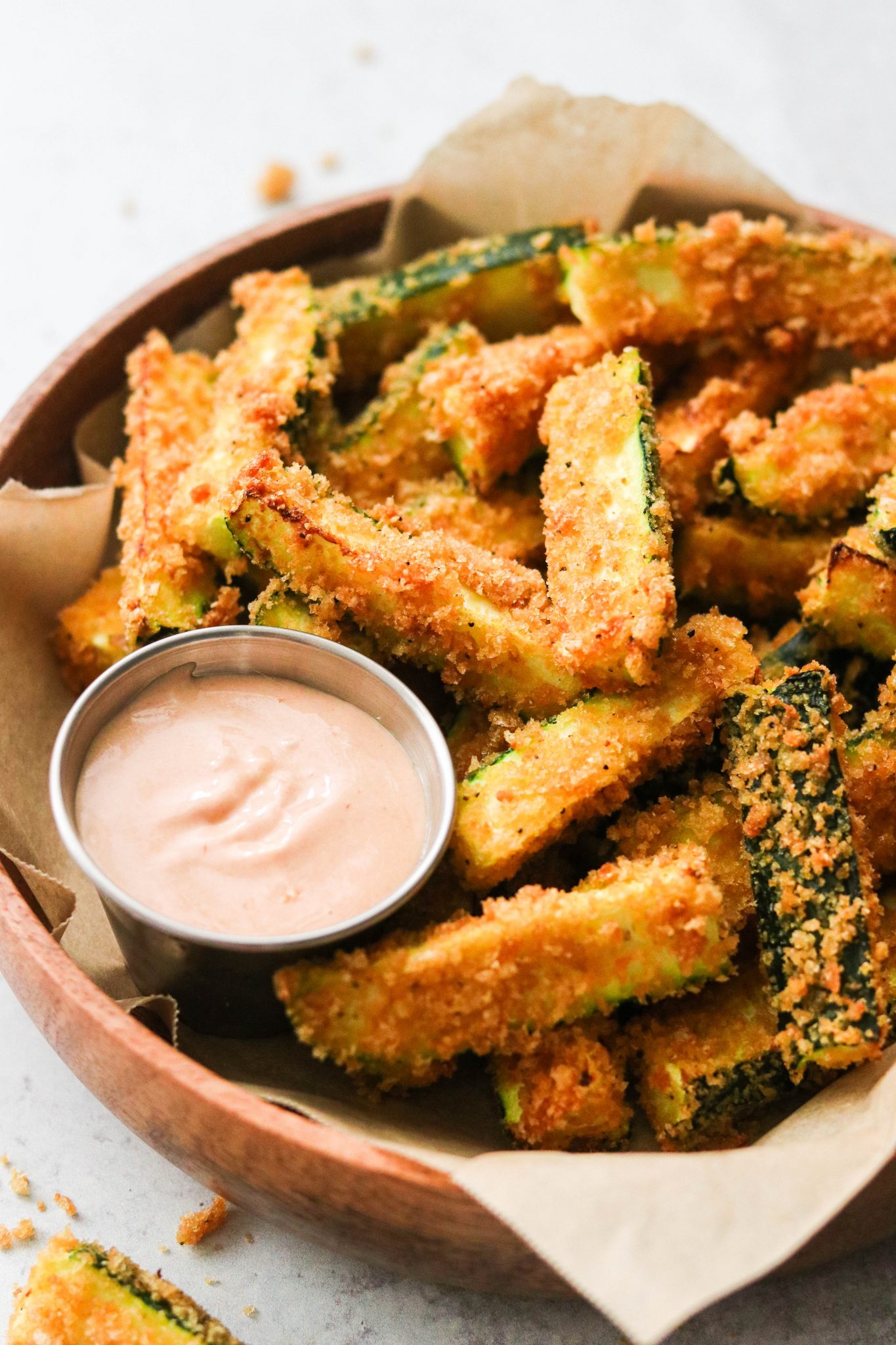 Air Fryer Zucchini Fries Recipe (KetoFriendly) What Great Grandma Ate