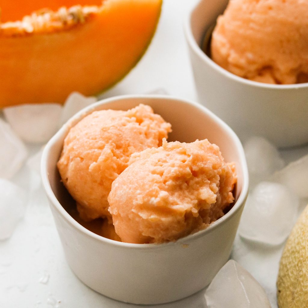 Cantaloupe Sorbet