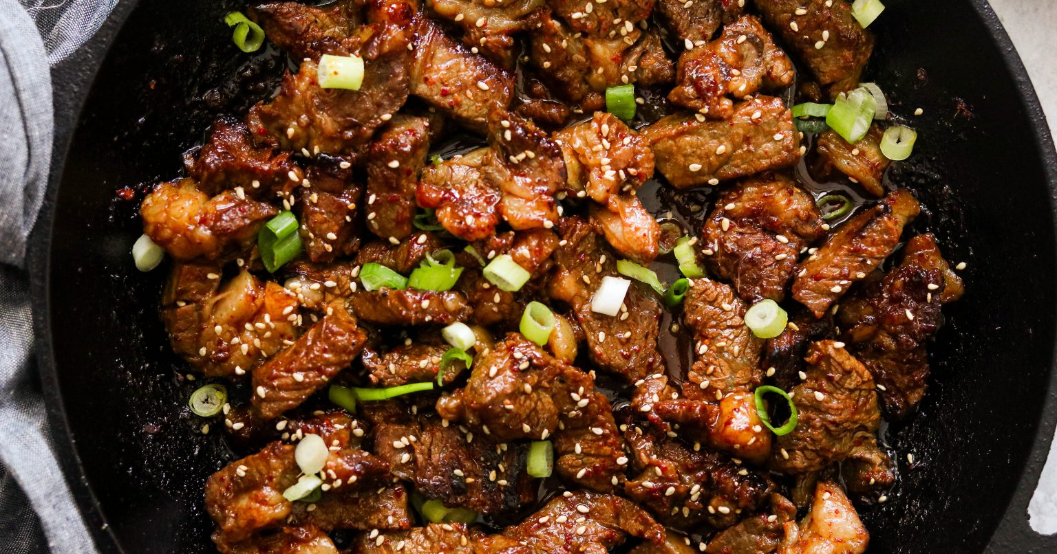 bulgogi steak bitesfb What Great Grandma Ate