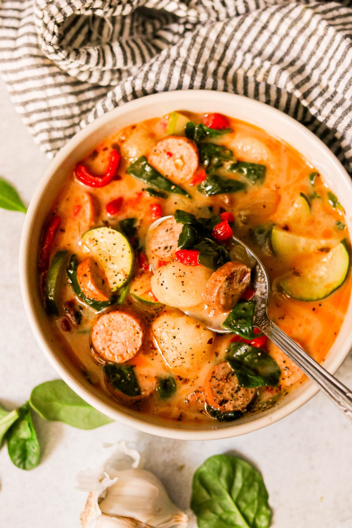 Italian Sausage and Gnocchi Soup (Paleo, Gluten Free) What Great Grandma Ate