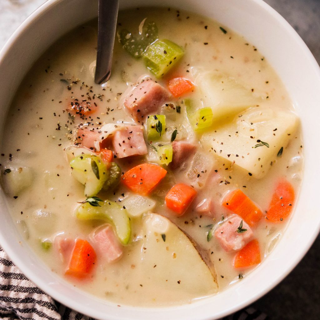 Ham Chowder With Ham Bone Whole30 Ham and Potato Soup (Paleo, Dairy Free) – What Great Grandma Ate
