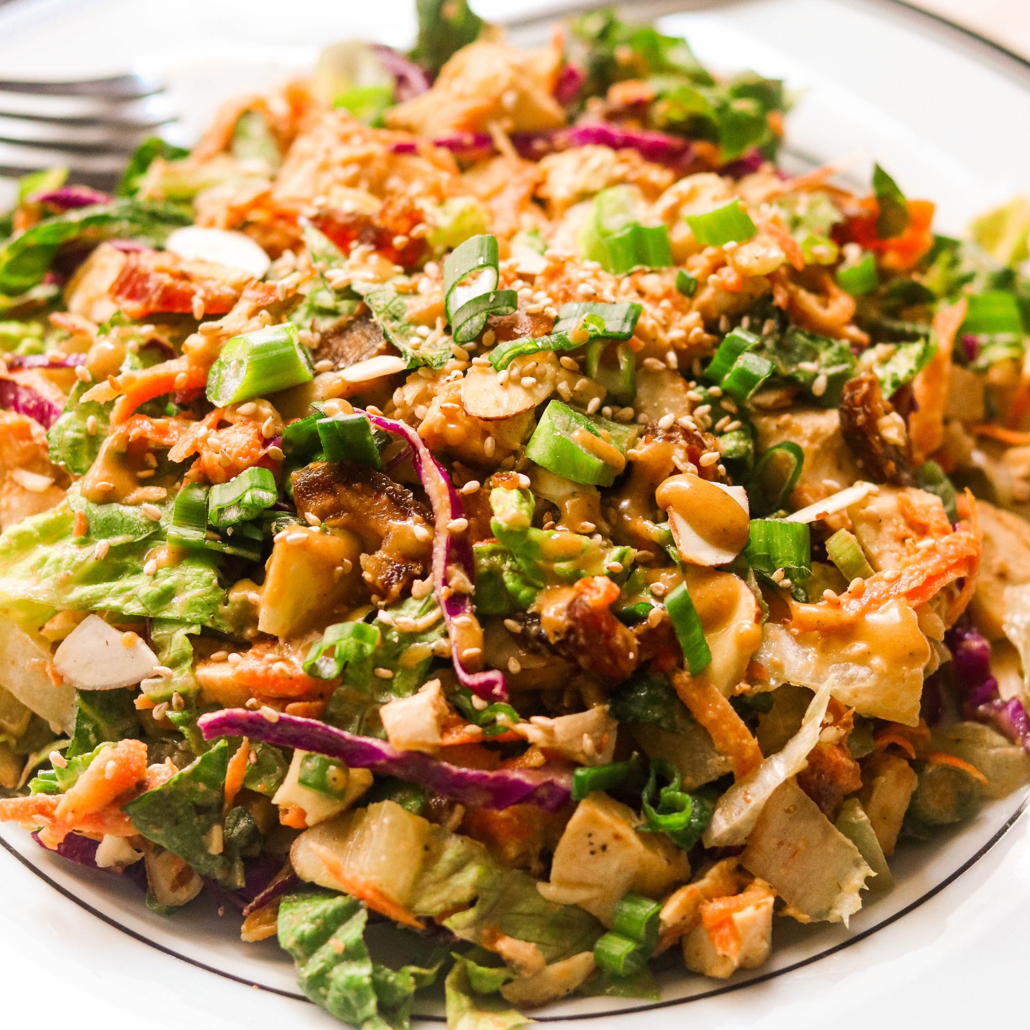 Whole30 Chinese Chicken Salad with Dates (Paleo, Gluten Free) What
