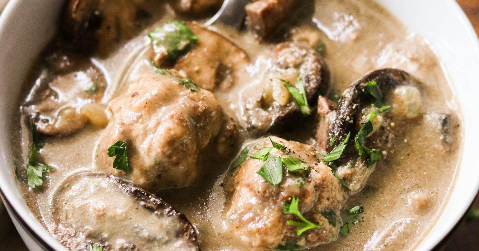 meatball mushroom soupfb What Great Grandma Ate