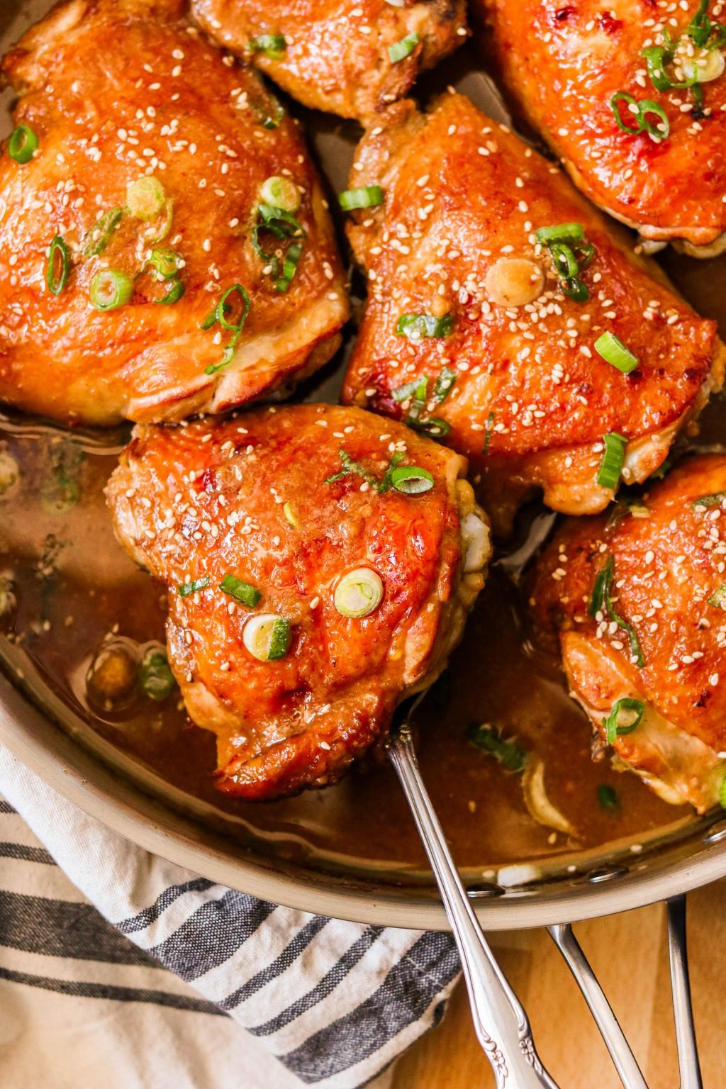 Baked Asian Chicken Thighs (Paleo, Whole30) – What Great Grandma Ate