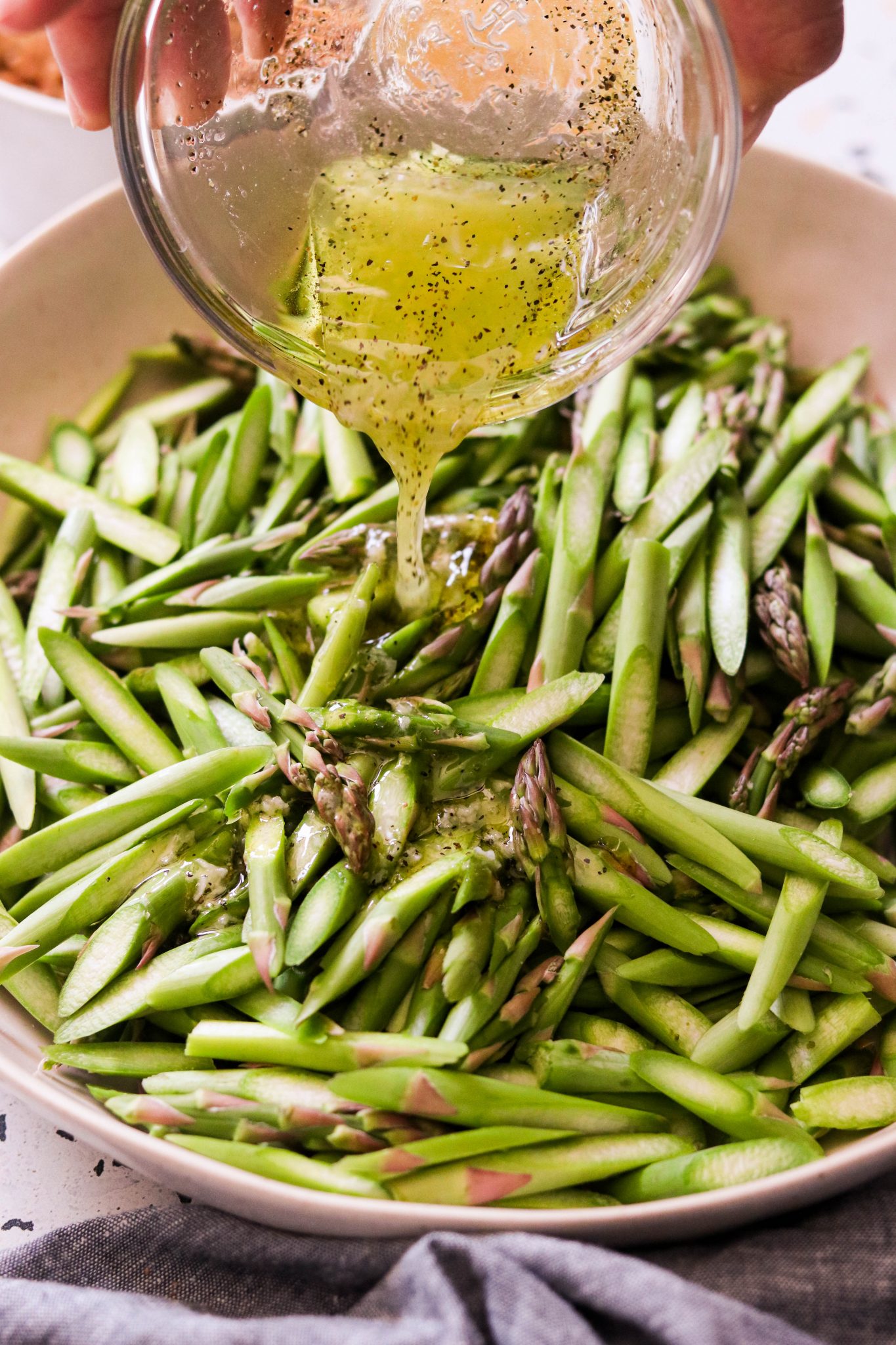 Raw Asparagus Salad (Paleo, Whole30, Vegan, Low Carb) What Great