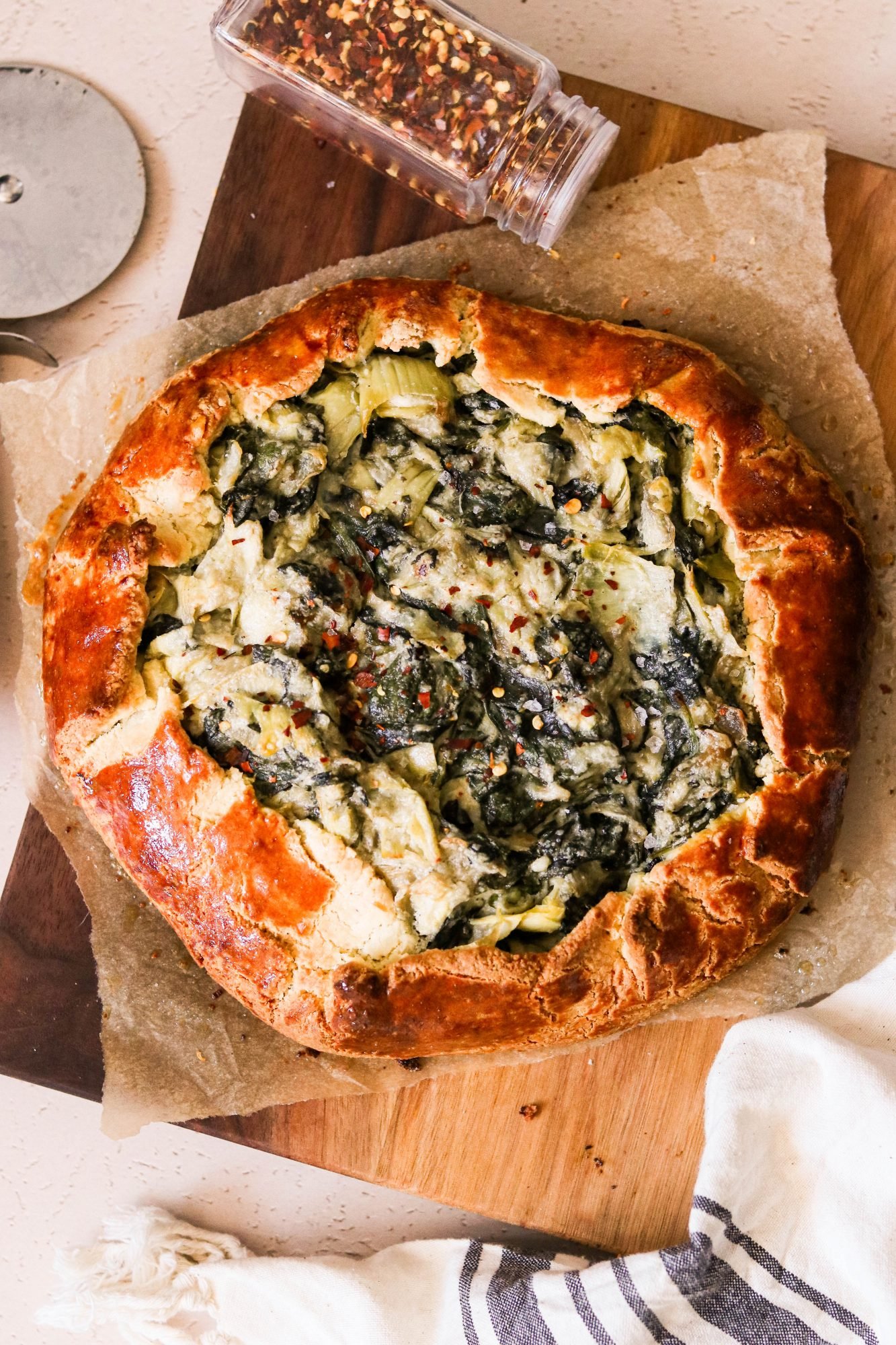 Paleo Spinach and Artichoke Galette What Great Grandma Ate