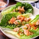 sriracha chicken lettuce wraps