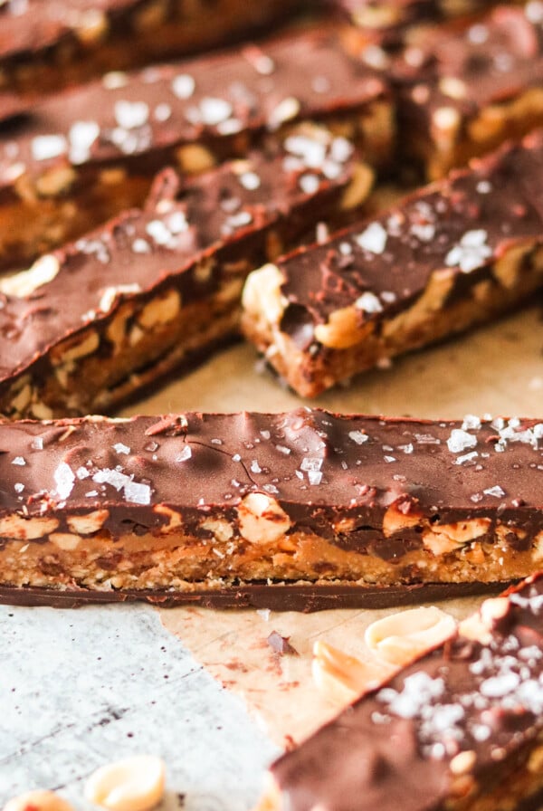 vegan snickers bars