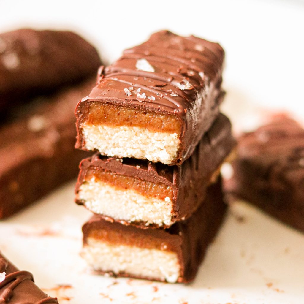 Paleo & Vegan Twix Bars (Easy & Delicious!) - What Great Grandma Ate