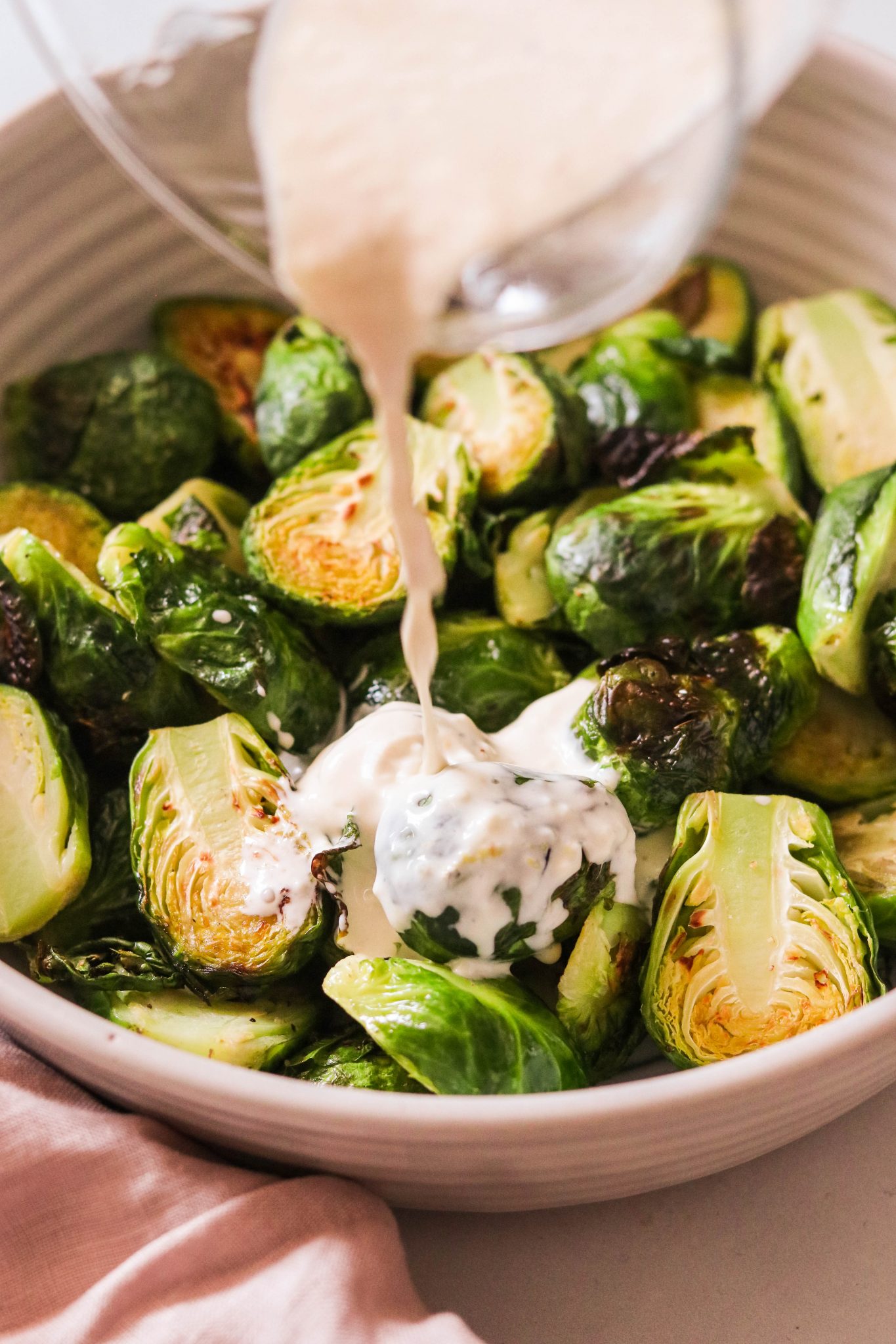 Brussels Sprout Caesar Salad (Paleo, Whole30) What Great Grandma Ate