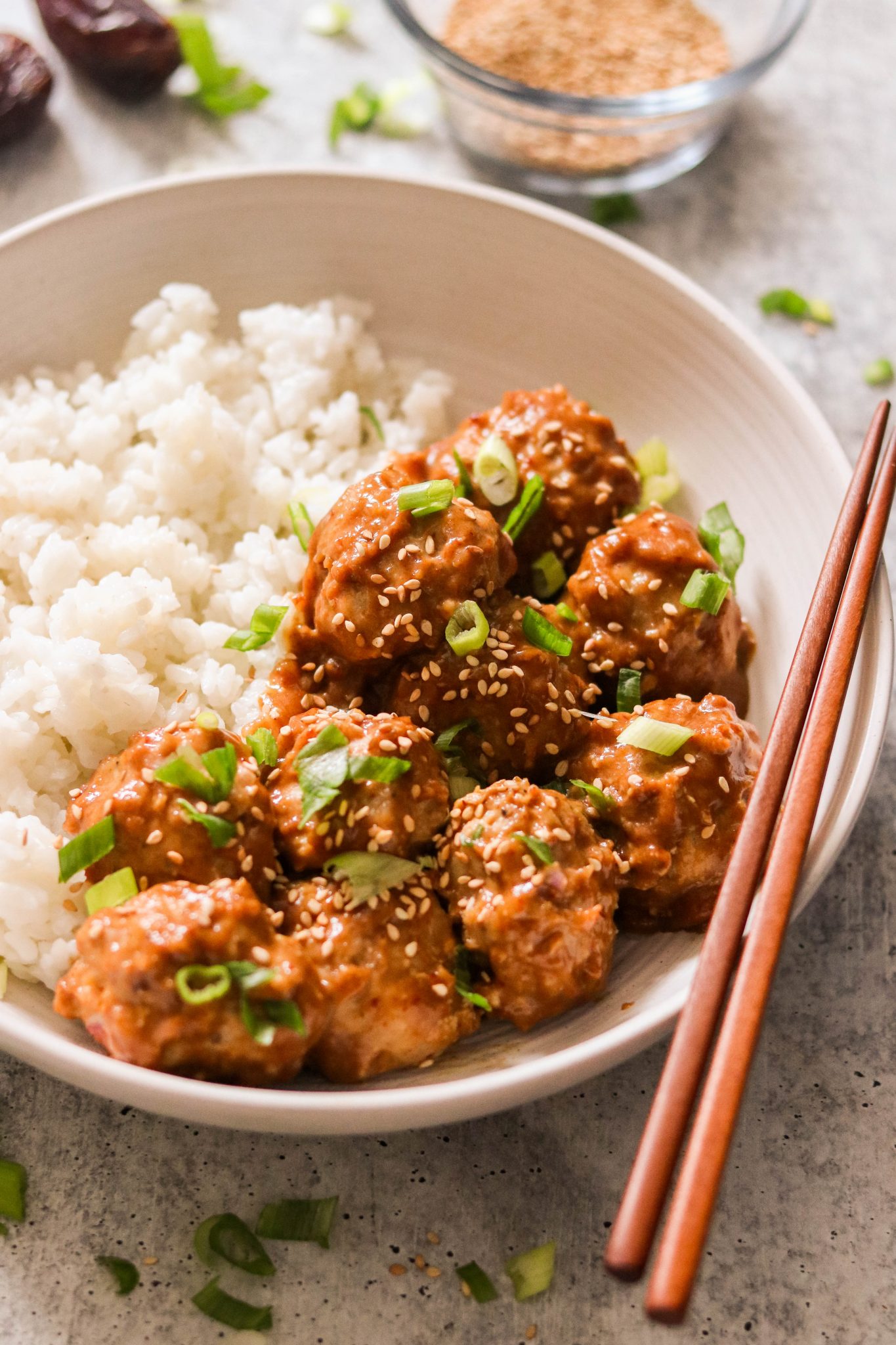 Asian Chicken Meatballs Recipe
