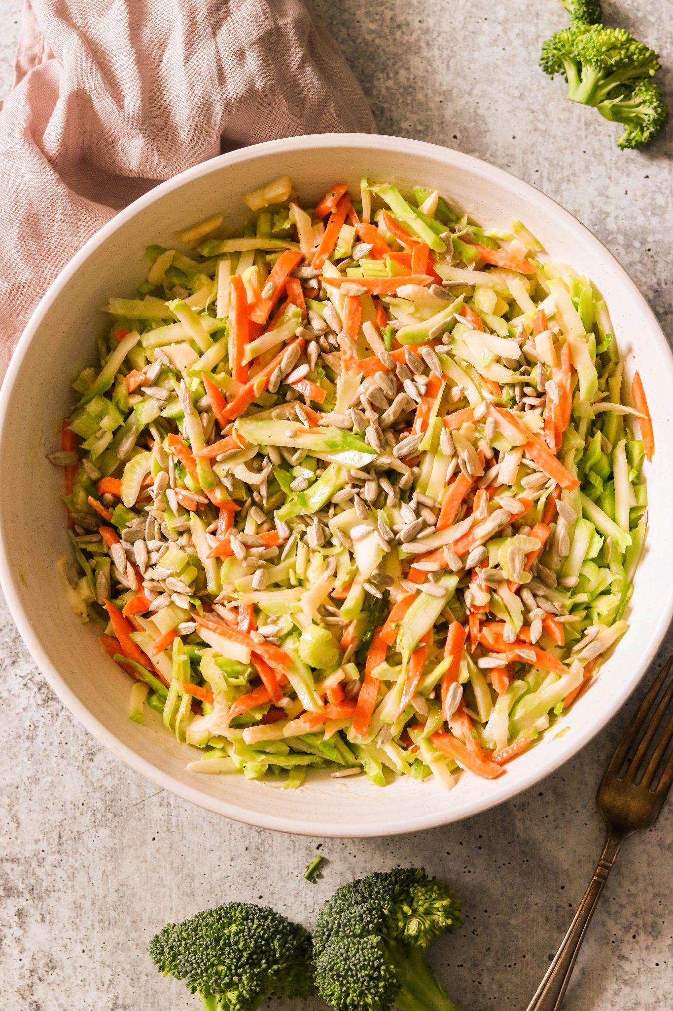 Homemade Broccoli Slaw (Paleo, Whole30) What Great Grandma Ate