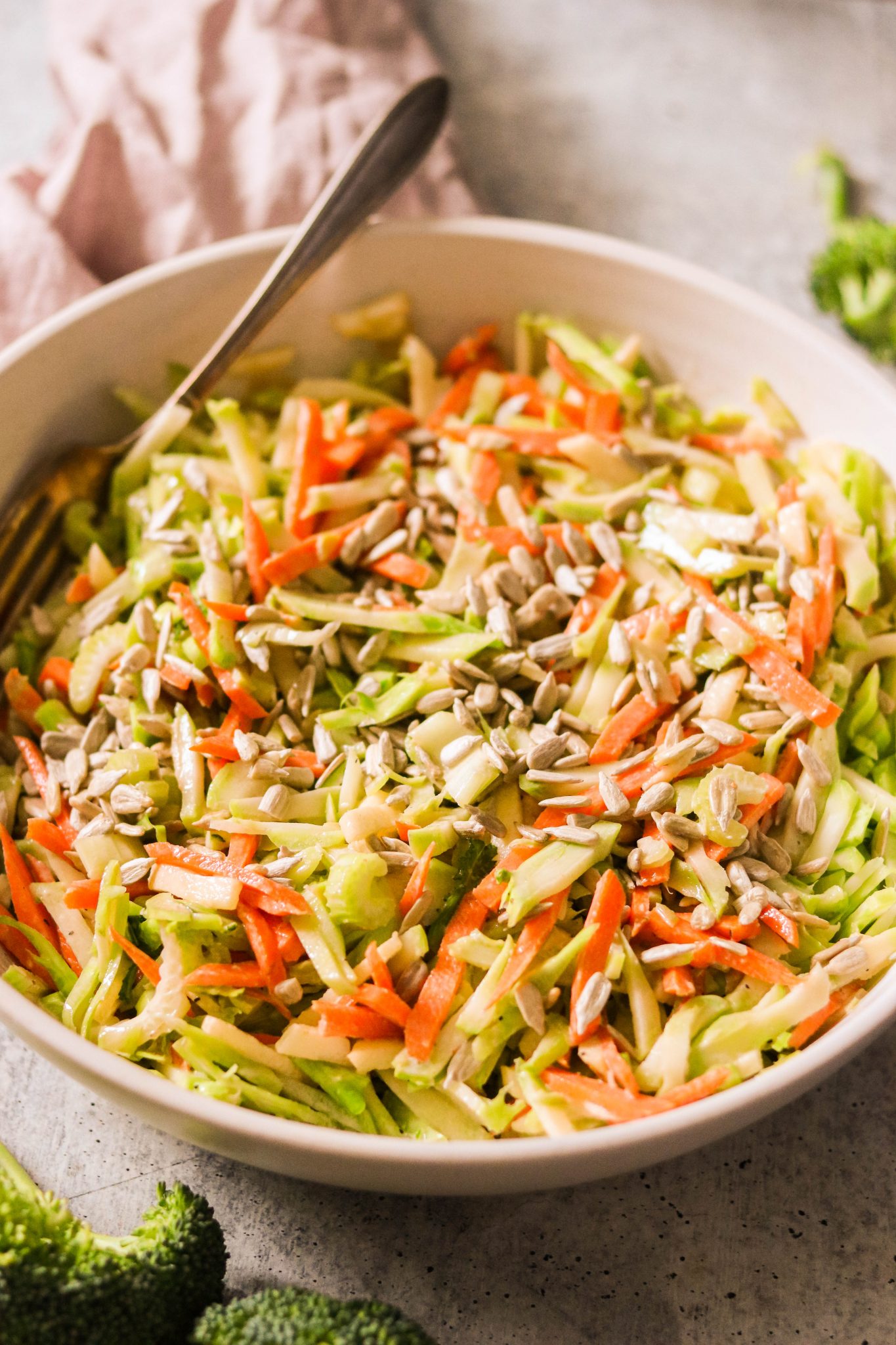 Homemade Broccoli Slaw (Paleo, Whole30) What Great Grandma Ate