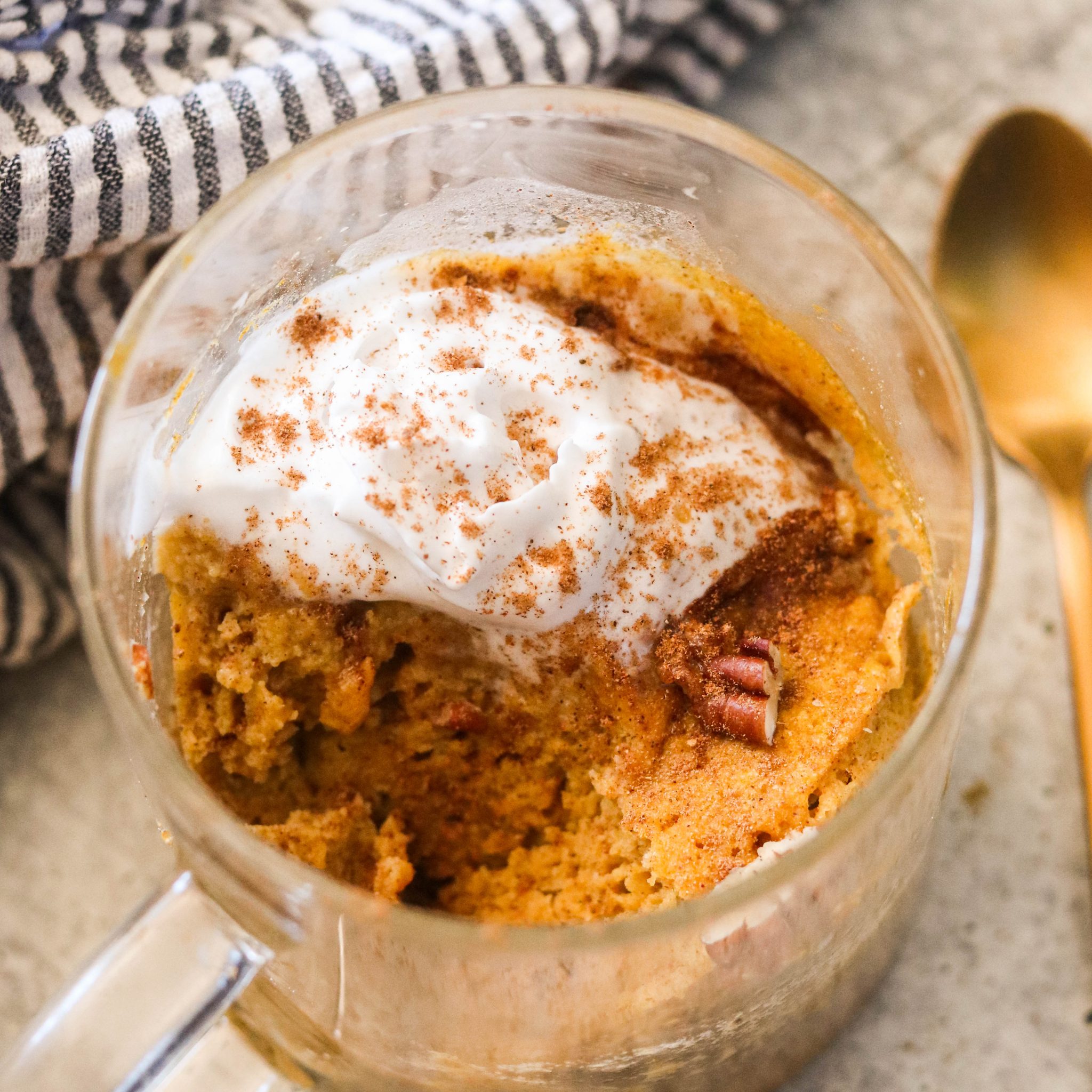 Pumpkin Mug Cake Recipe (Gluten Free, Paleo)What Great Grandma Ate