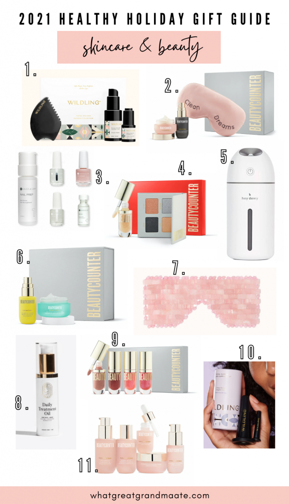 2021 Holiday Gift Guide for skincare & beauty