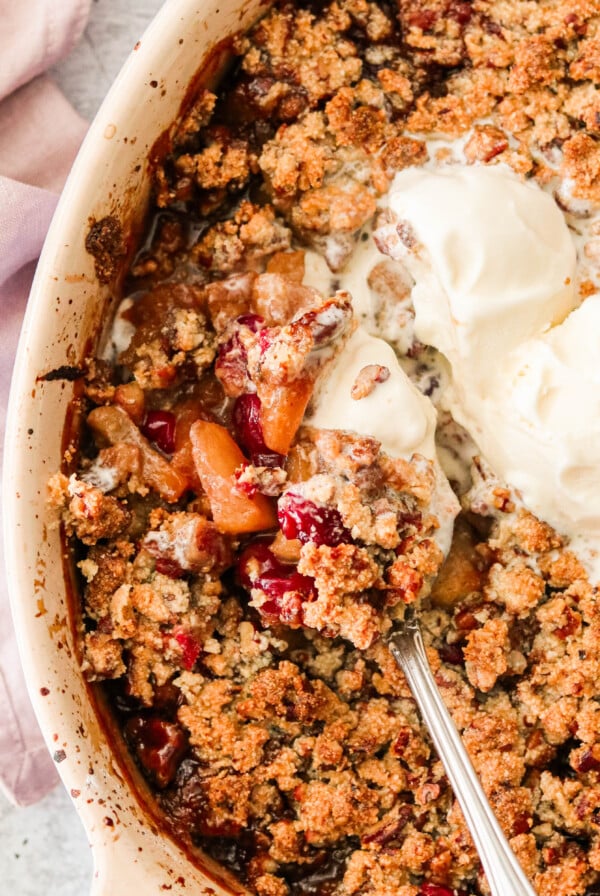 Cranberry Apple Crisp