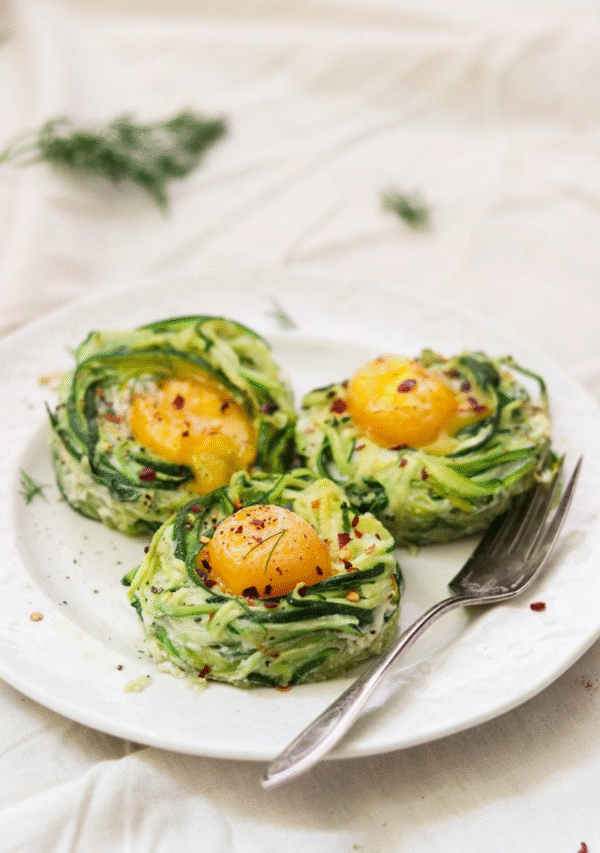 How to Make Perfect Zucchini Egg Nests