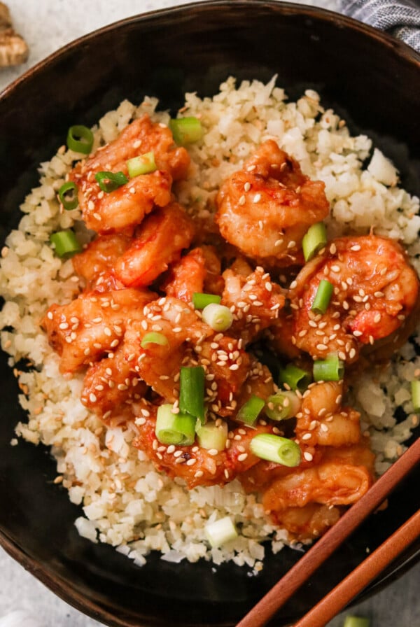 paleo chili garlic shrimp