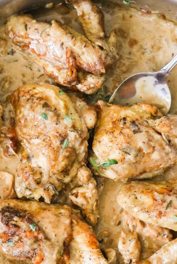 creamy dijon mustard chicken