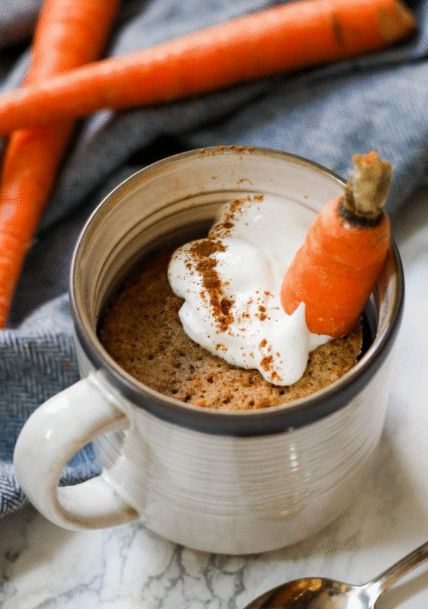 Paleo Carrot Mug Cake