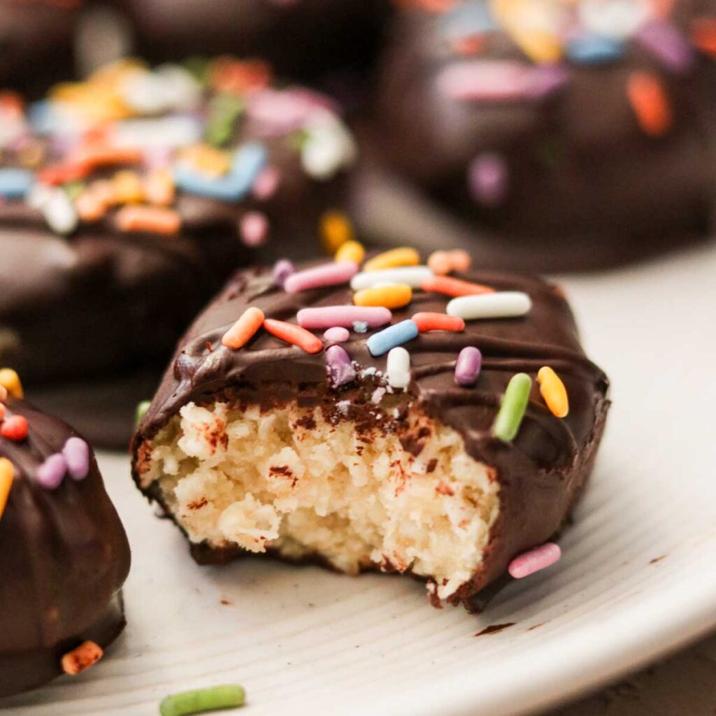 Dairy Free Easter Eggs with Vegan Coconut Creme