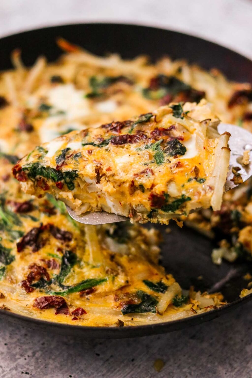 Healthy DairyFree Frittata with Potato Crust What Great Grandma Ate