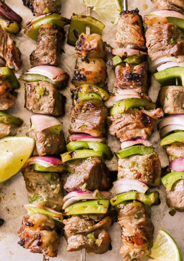 Carne Asada Steak Kebab