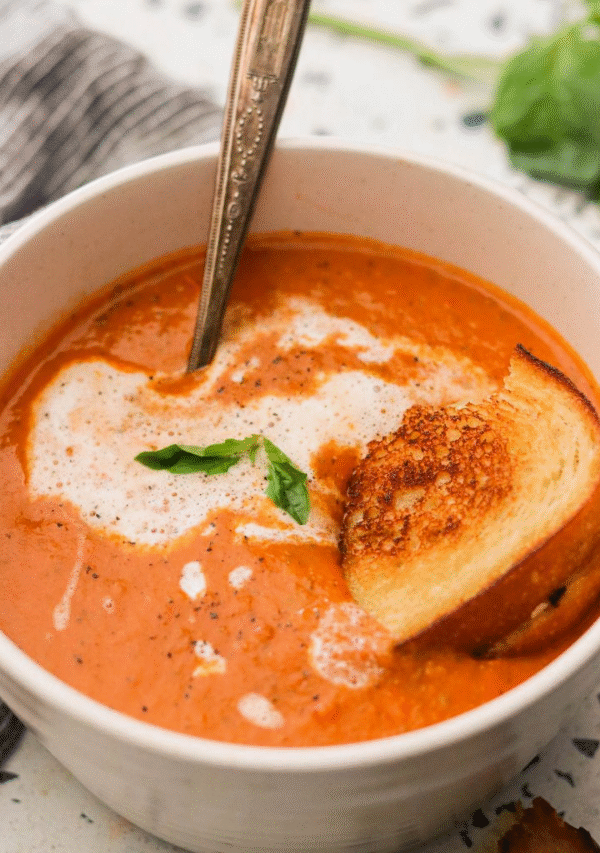 Healthy Roasted Tomato Soup