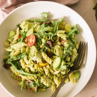 Green Goddess Pasta Salad with Chicken