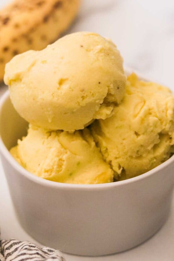 Vegan Mango Nice Cream
