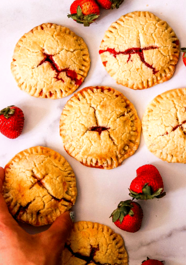 Paleo Strawberry Hand Pies