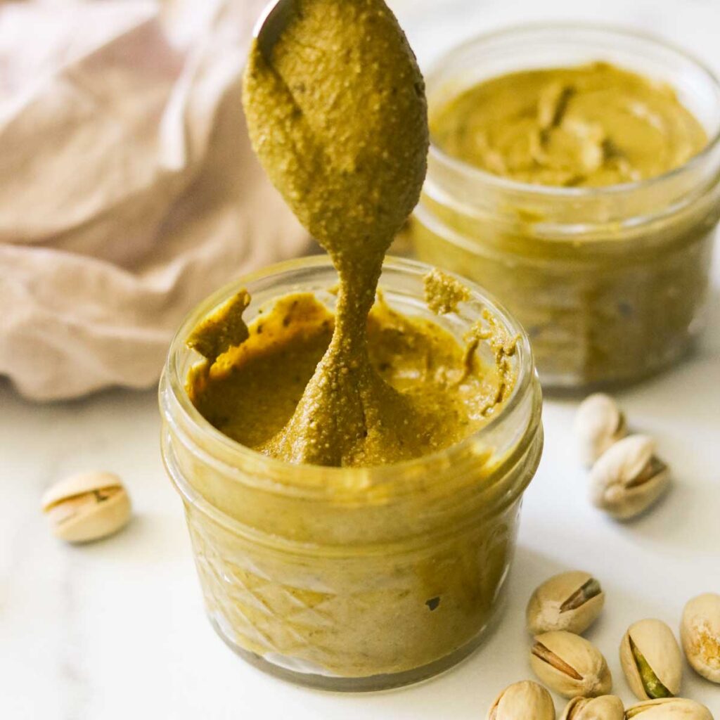 Best Homemade Pistachio Butter Recipe (2 Ingredients)