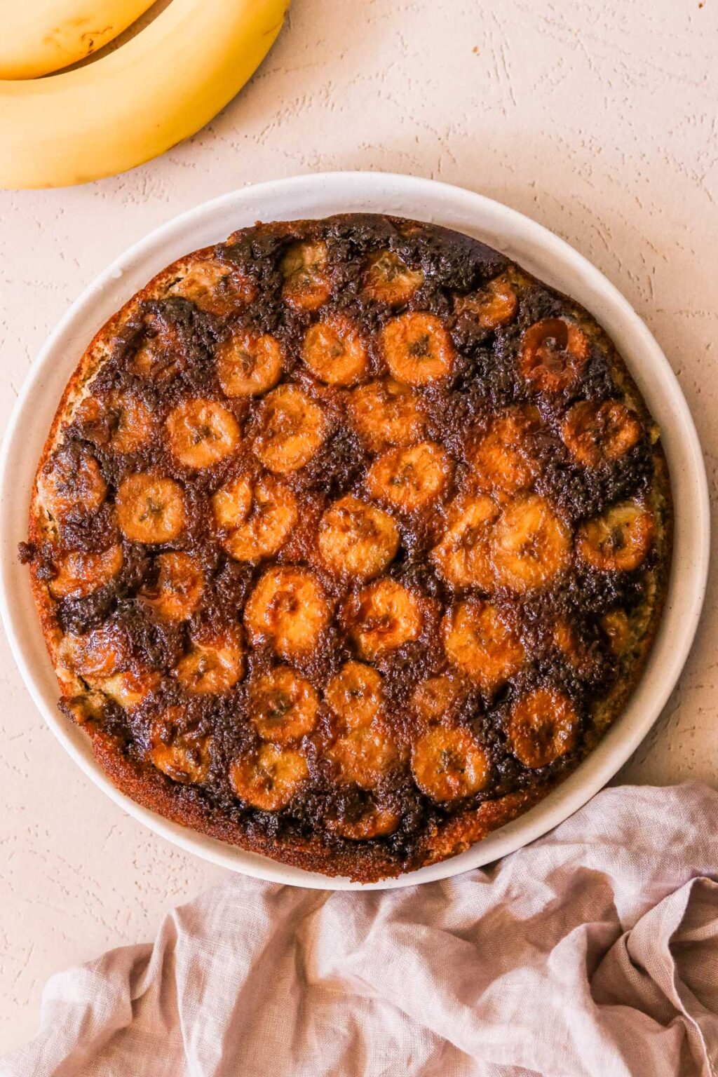 Easy GlutenFree Banana UpsideDown Cake What Great Grandma Ate