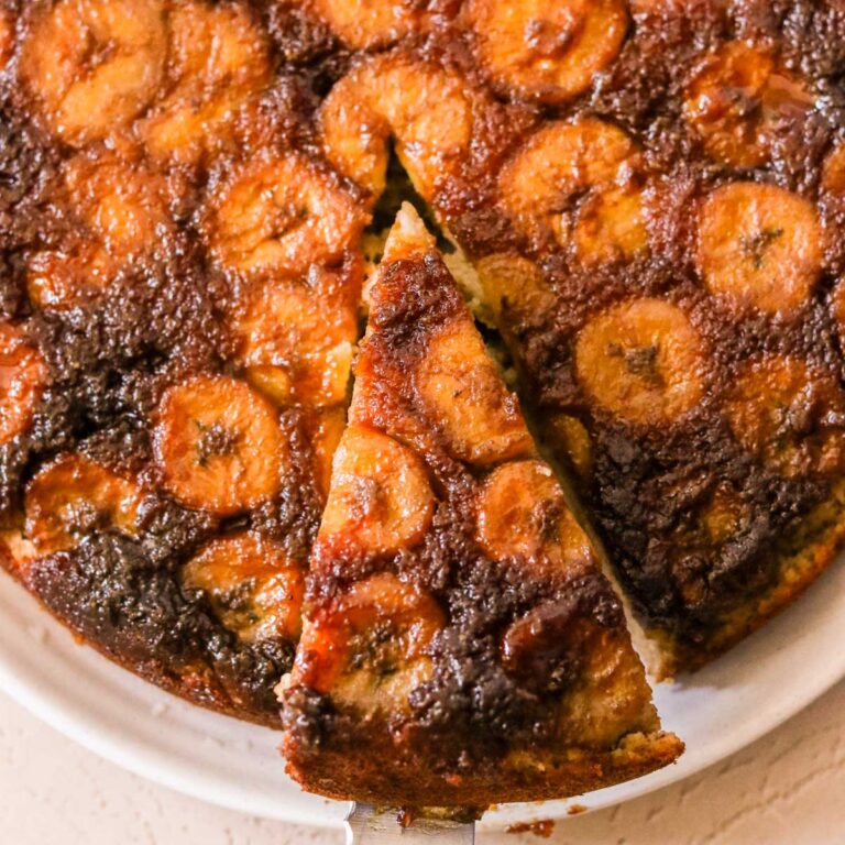 Easy GlutenFree Banana UpsideDown Cake What Great Grandma Ate