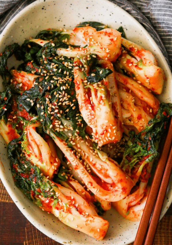 Baby Bok Choy Kimchi
