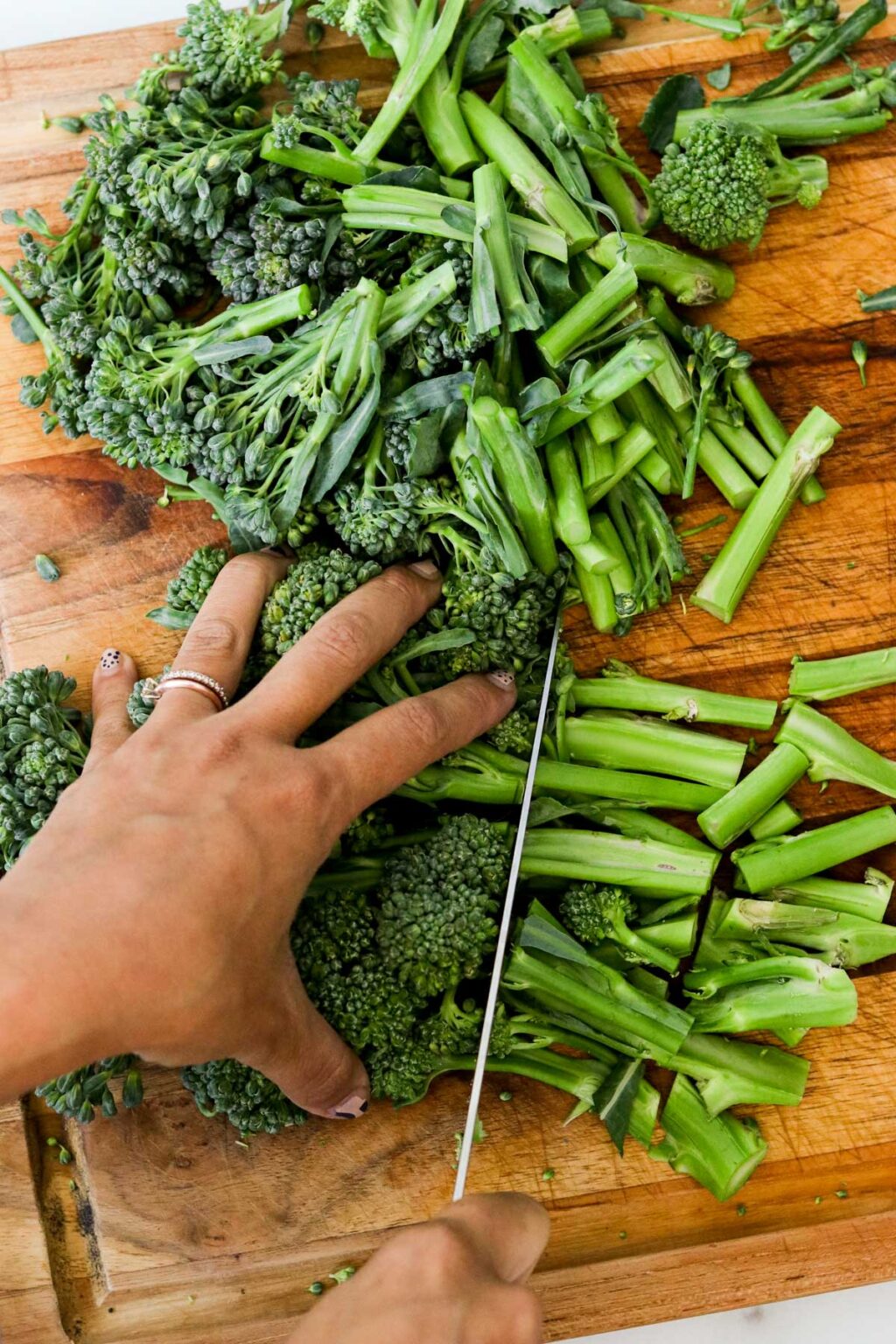 Sesame Broccolini Blanched, 2 Minutes (Vegan, Whole30, Paleo)
