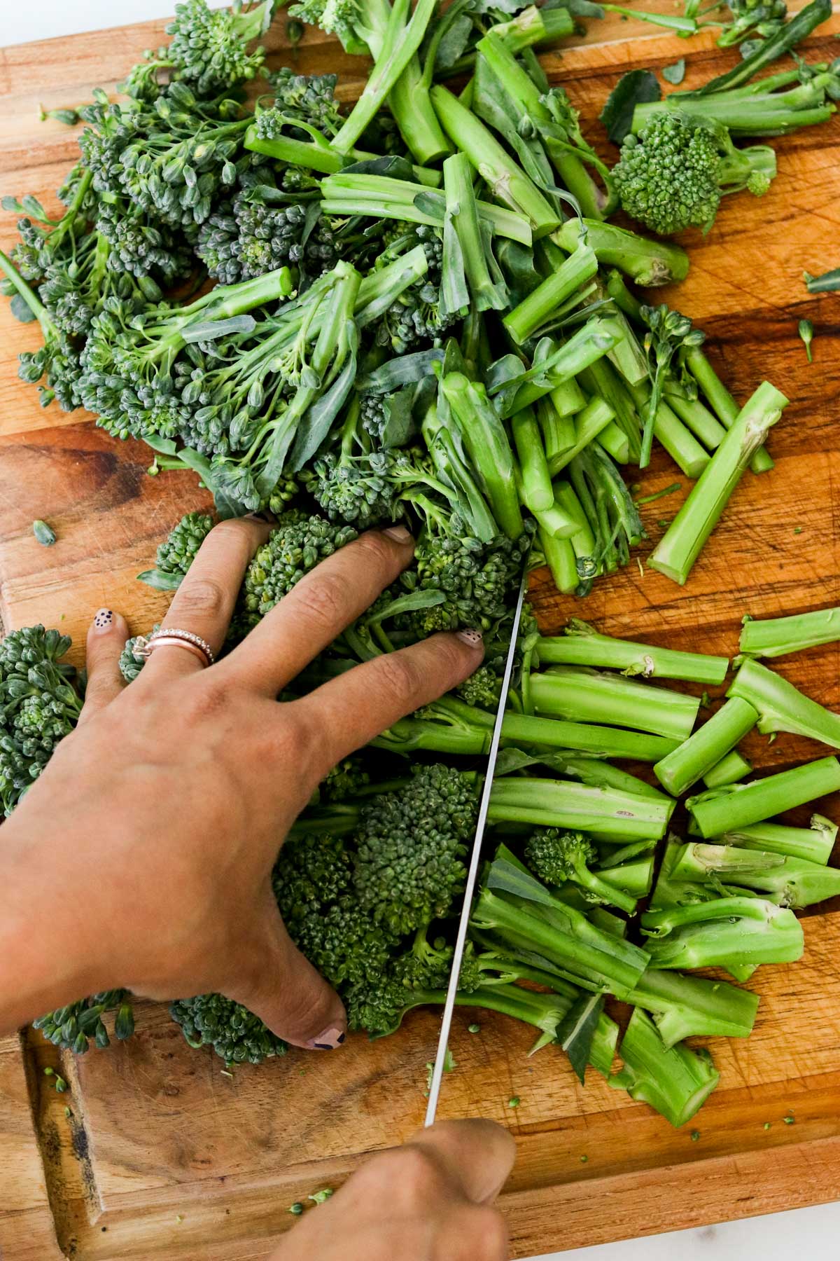 Sesame Broccolini Blanched, 2 Minutes (Vegan, Whole30, Paleo)