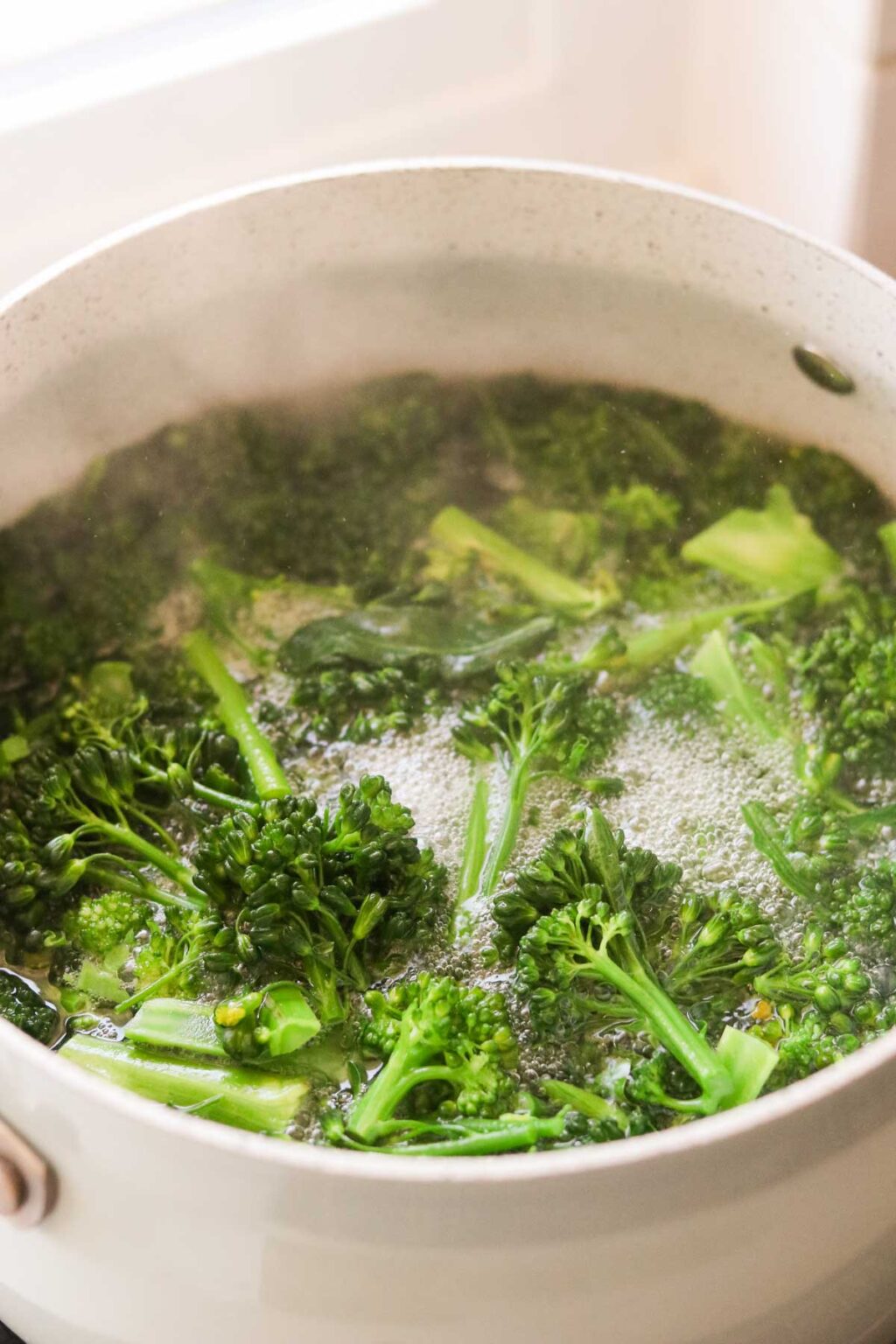 Sesame Broccolini Blanched, 2 Minutes (Vegan, Whole30, Paleo)