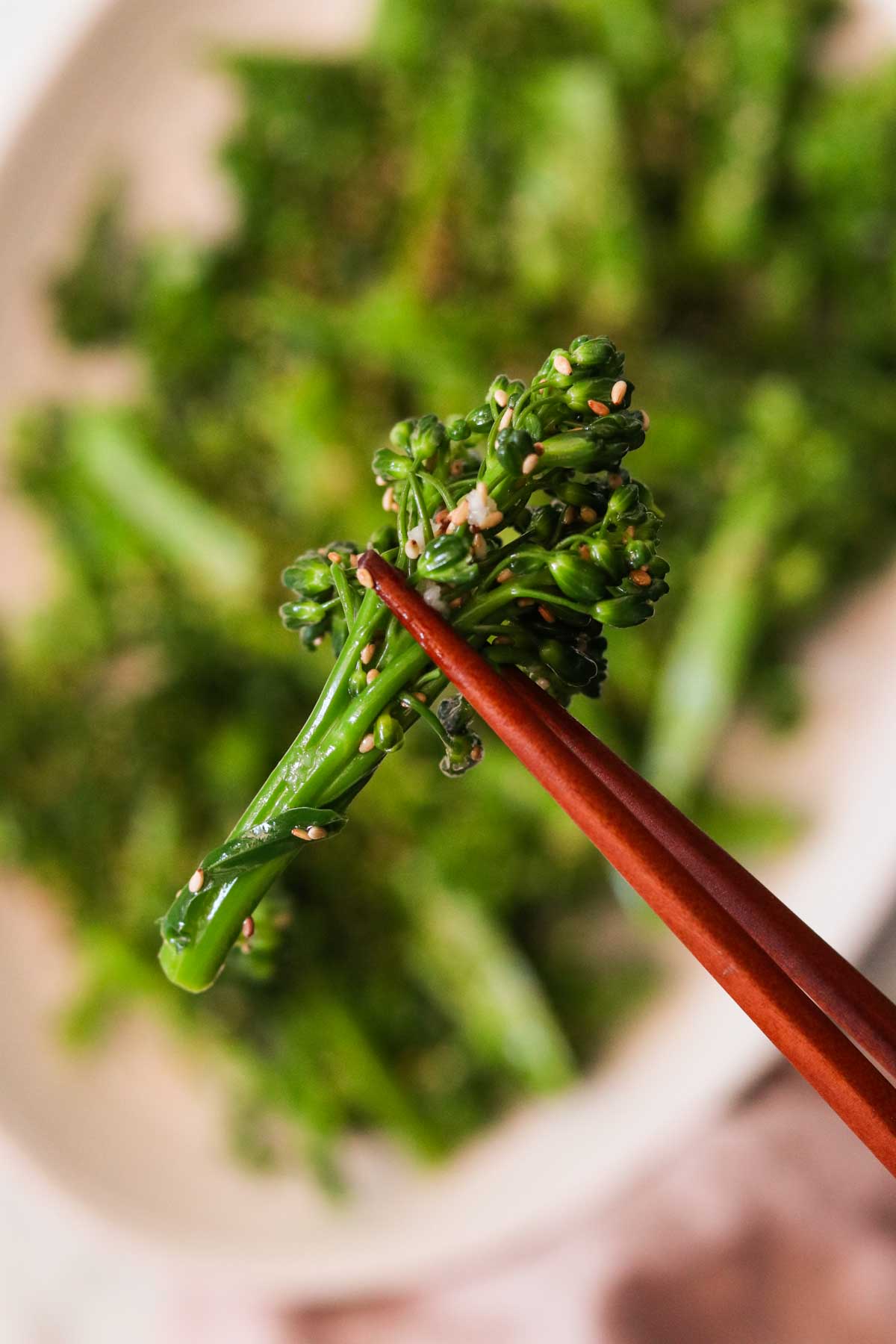 Sesame Broccolini Blanched, 2 Minutes (Vegan, Whole30, Paleo)