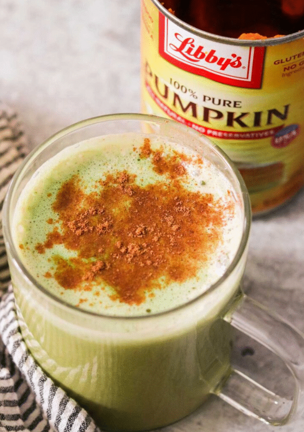 Pumpkin Spice Matcha Latte