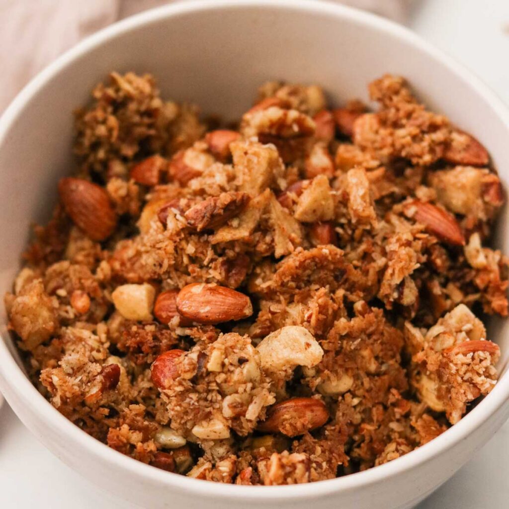 Cinnamon Apple GlutenFree Granola What Great Grandma Ate