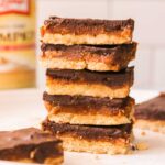 Vegan peanut butter pumpkin bars