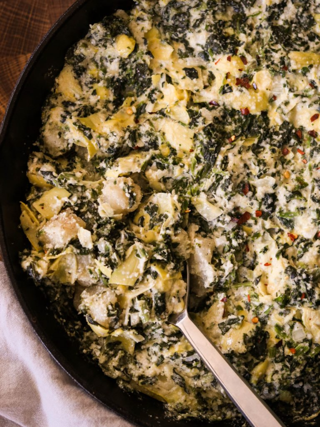 Spinach and Artichoke Baked Gnocchi Casserole What Great Grandma Ate