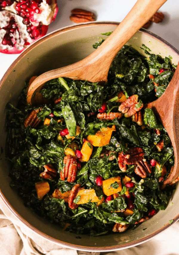 Vegan Winter Kale Salad